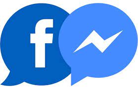 facebook and messenger icons